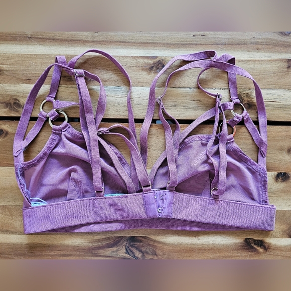 WOW Couture Mesh Bralette.  Size Small - Picture 7 of 9